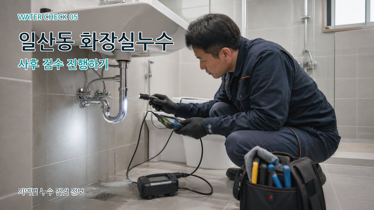 일산동 누수공사 누수탐지 이미지