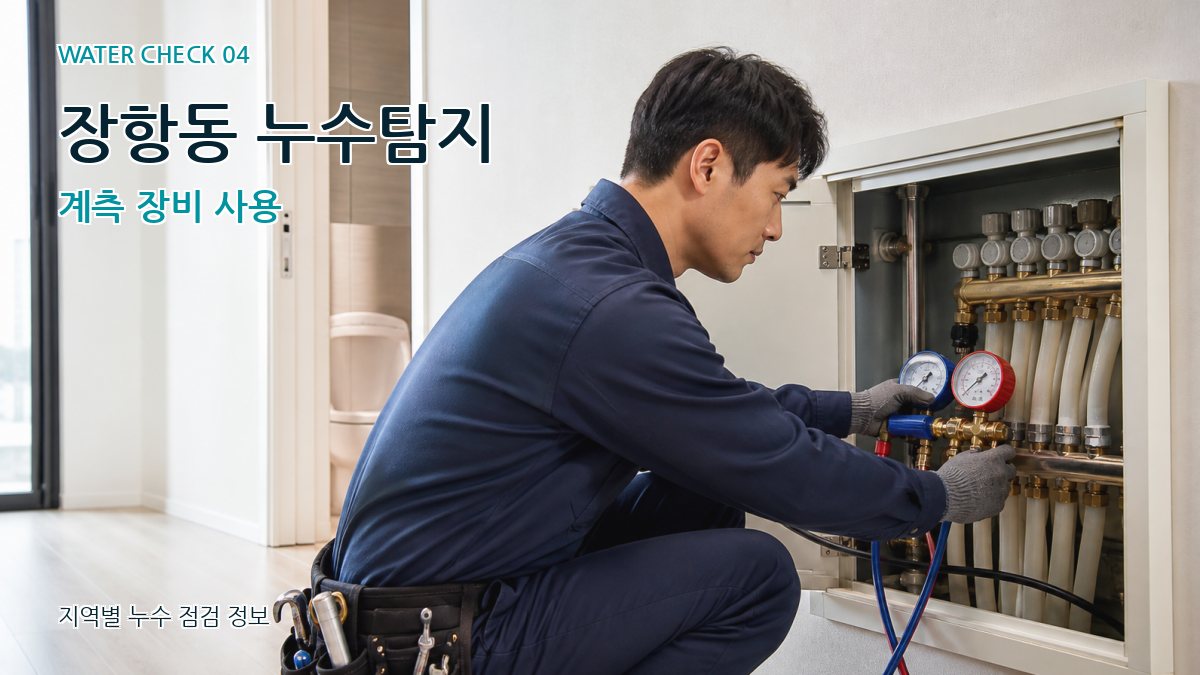 장항동 누수탐지 누수탐지 이미지