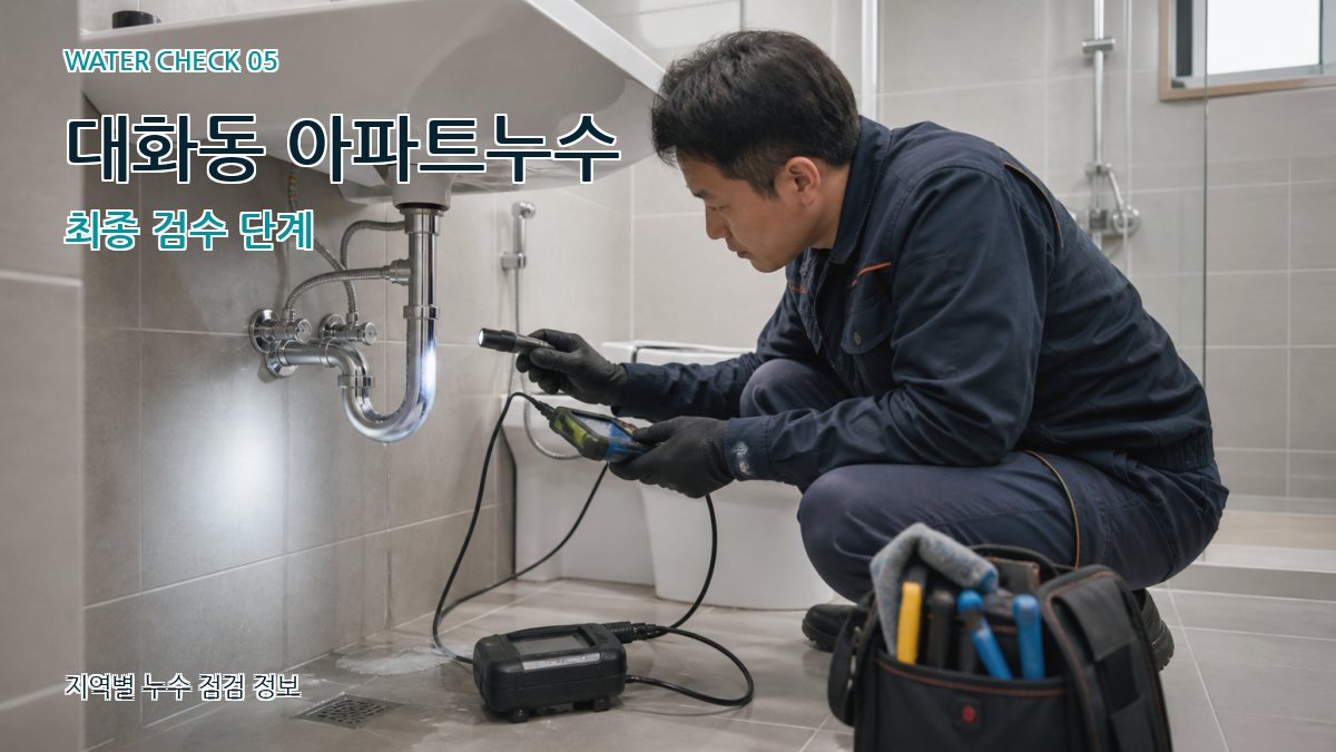 대화동 누수공사 누수탐지 이미지