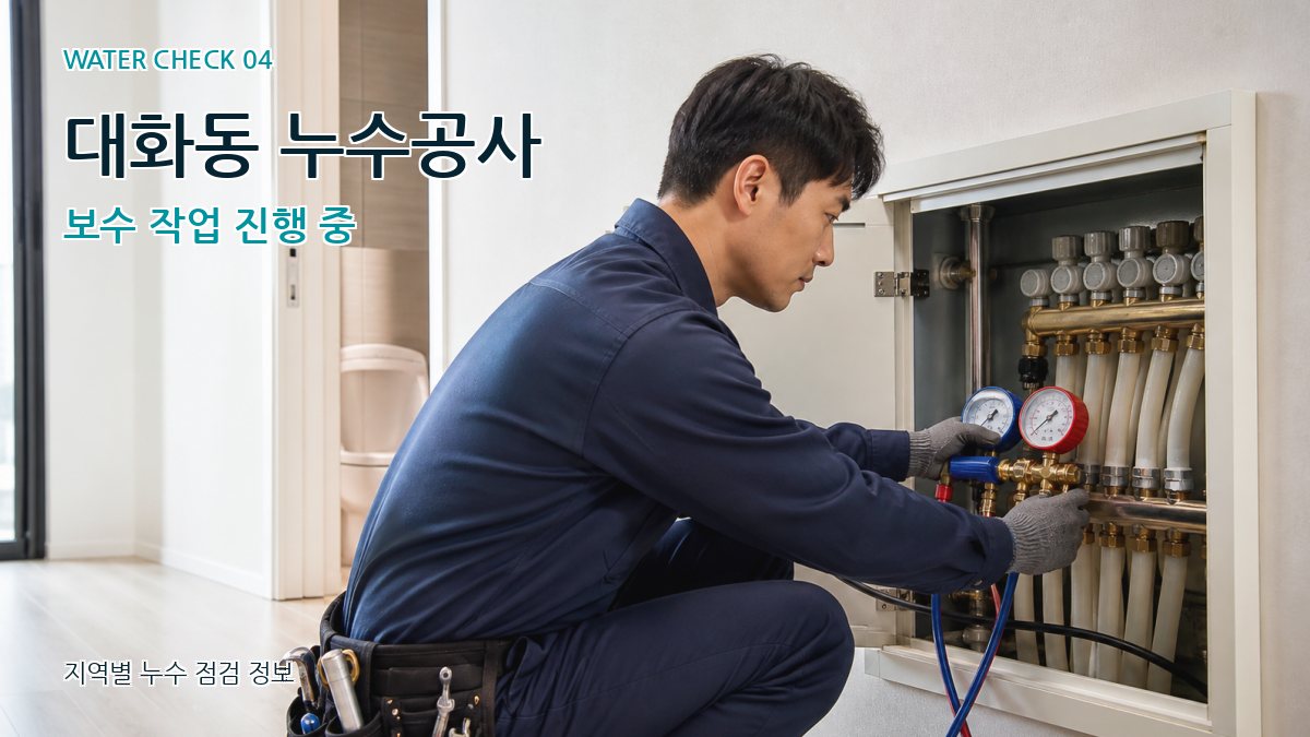 대화동 누수탐지 누수탐지 이미지