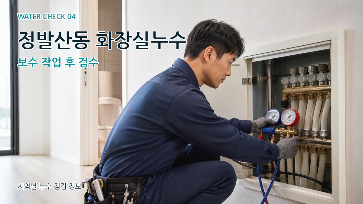 정발산동 누수탐지 누수탐지 이미지