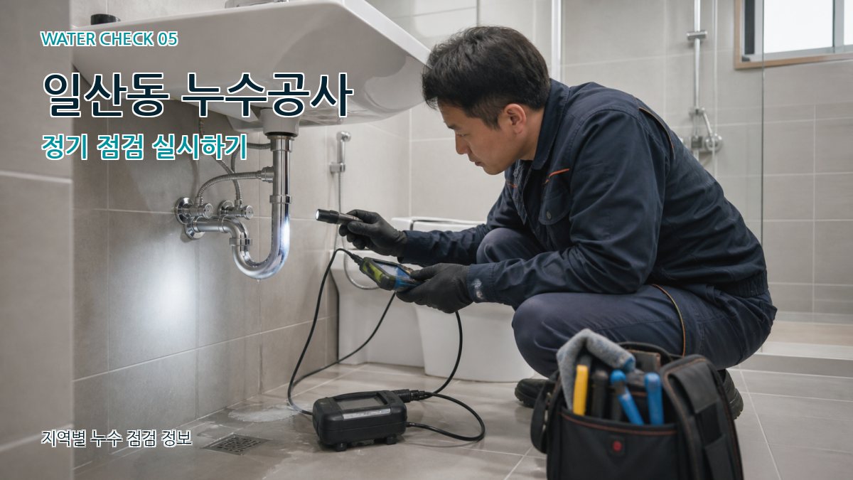 일산동 누수공사 누수탐지 이미지