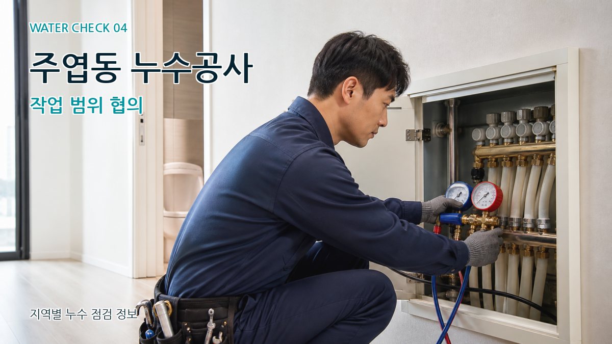주엽동 누수탐지 누수탐지 이미지