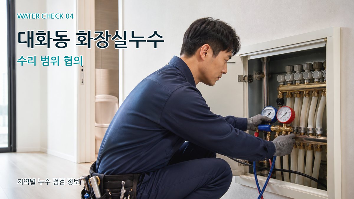 대화동 누수탐지 누수탐지 이미지