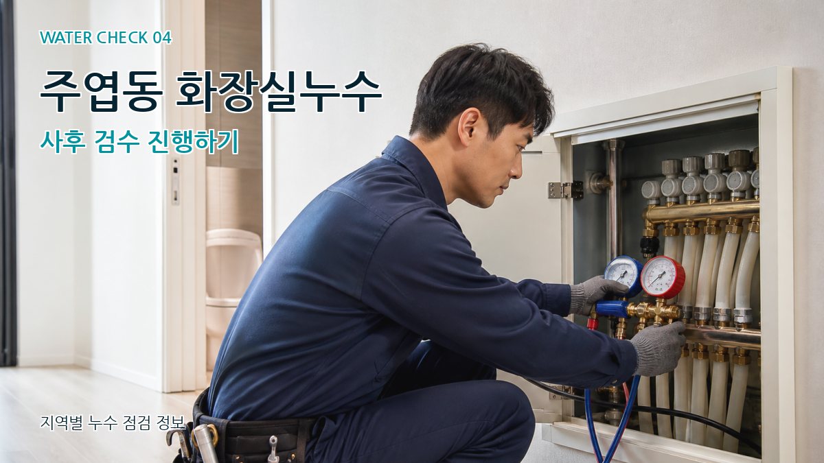 주엽동 누수탐지 누수탐지 이미지