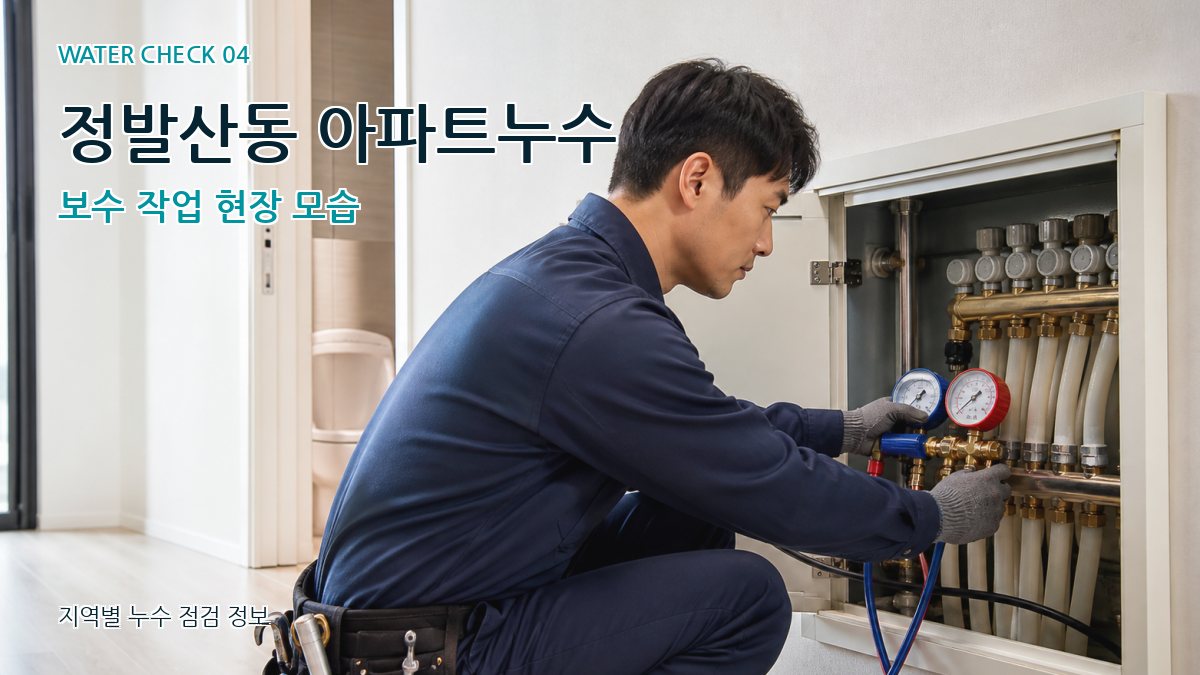 정발산동 누수탐지 누수탐지 이미지