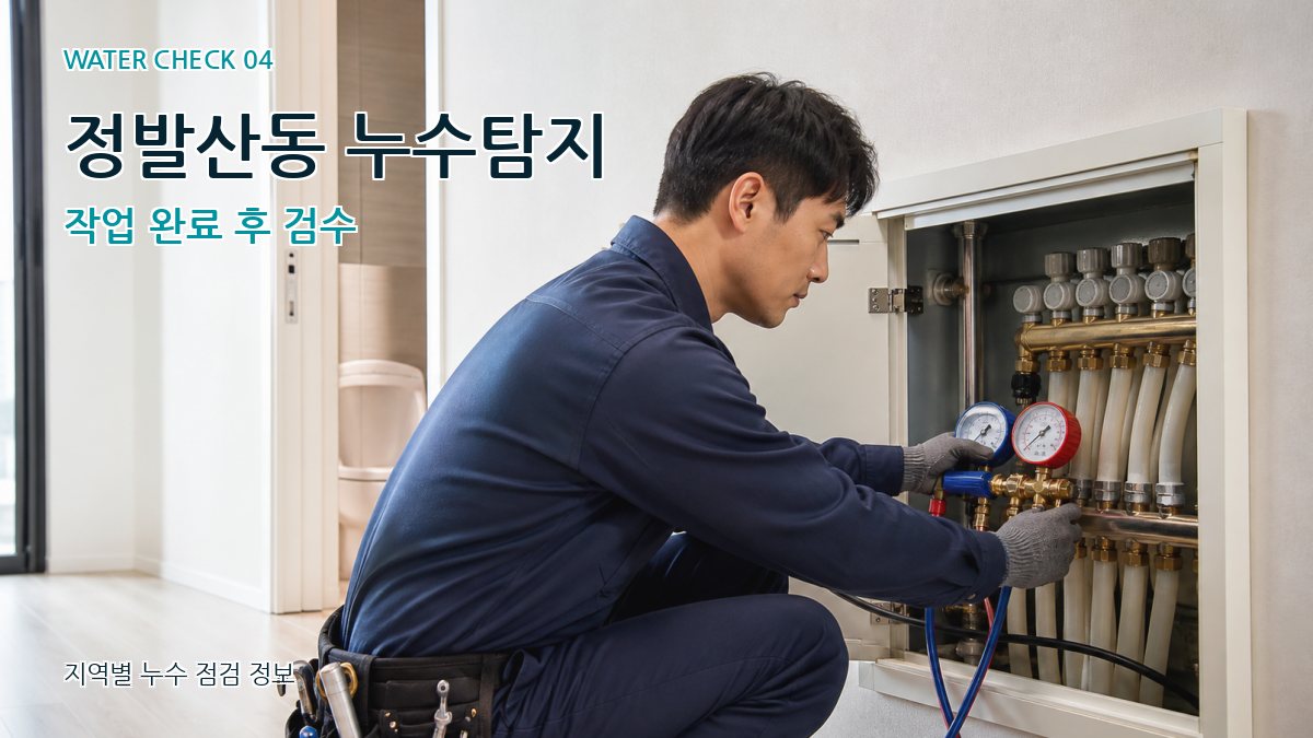 정발산동 누수탐지 누수탐지 이미지