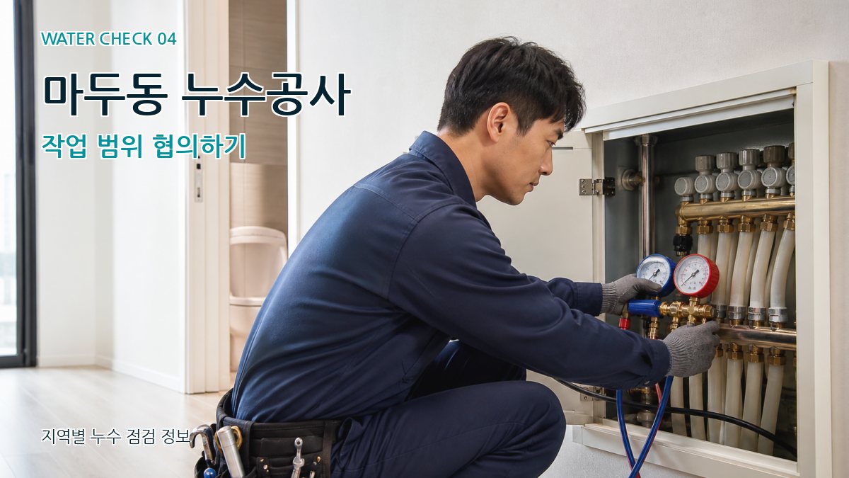 마두동 누수탐지 누수탐지 이미지