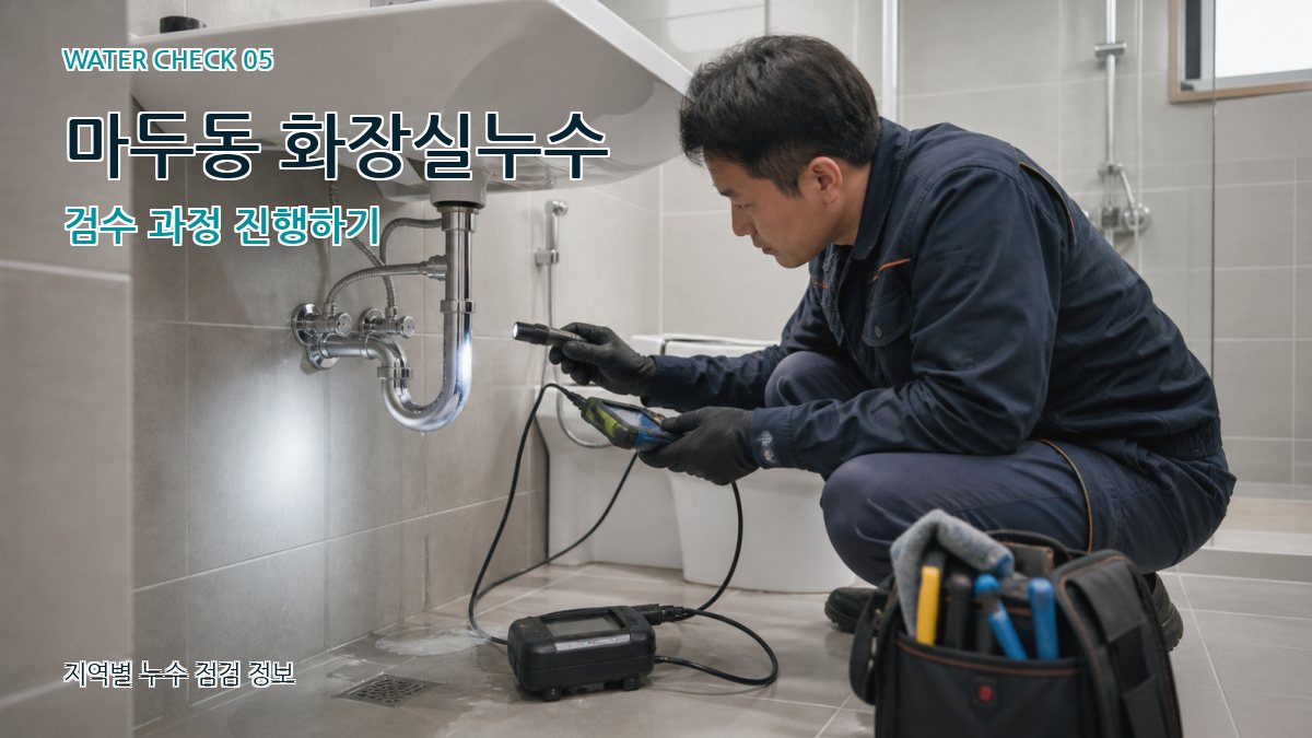 마두동 누수공사 누수탐지 이미지